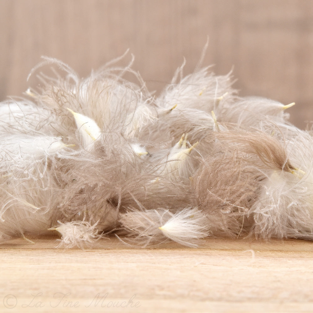 Plumes PUFF CDC - Cul de Canard pour le montage de mouches