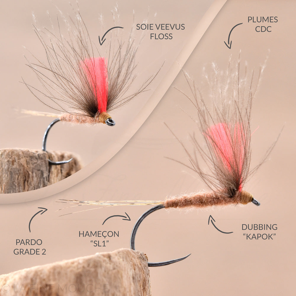 Hameçons SL1 - Sèche - Très fin de Fer - 25pcs