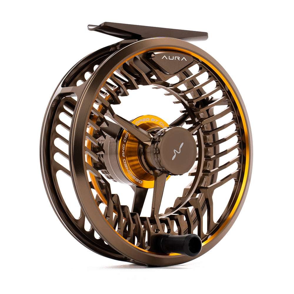 Moulinet Guideline Aura Euro Nymph Titan et Bronze pour la nymphe au fil