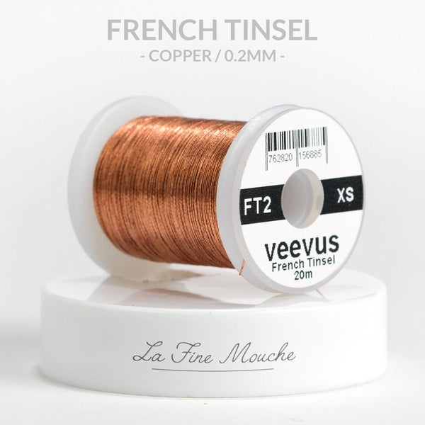 French Tinsel Veevus - Rame, Oro e Argento / 4 Taglie