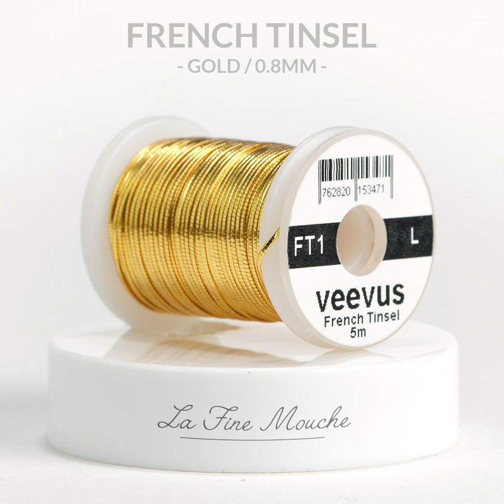 French Tinsel Veevus - Cuivre, Or et Argent / 4 Tailles