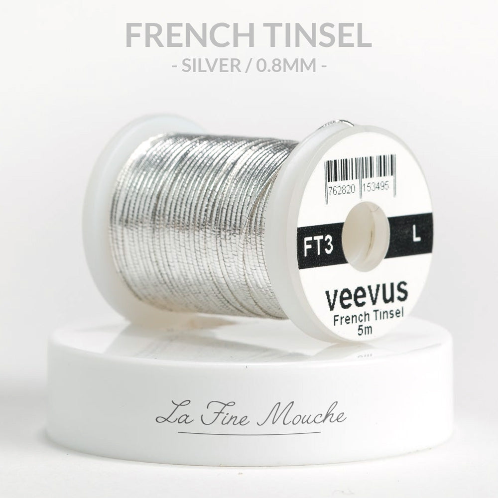 French Tinsel Veevus - Cuivre, Or et Argent / 4 Tailles