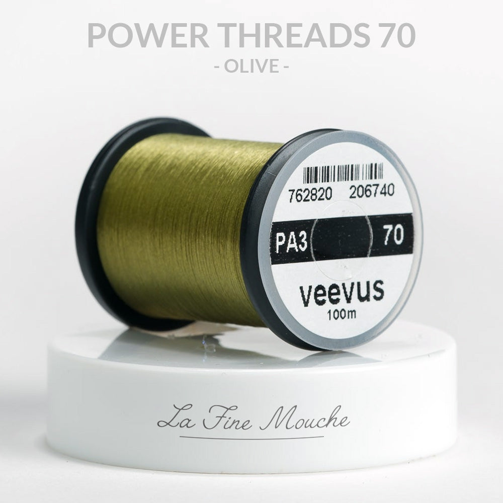 Veevus POWER THREADS 70 (8/0) Mounting Thread - 100 meters