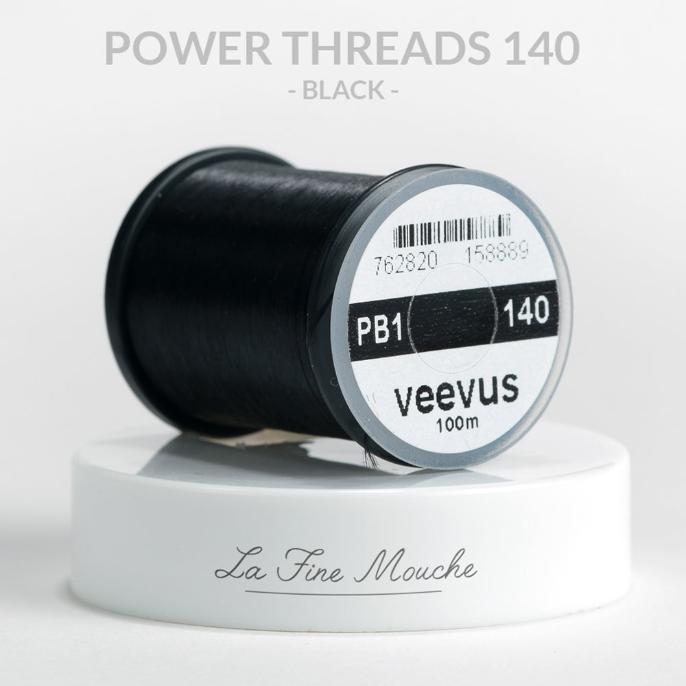 Veevus POWER THREAD 140 PB1 Black