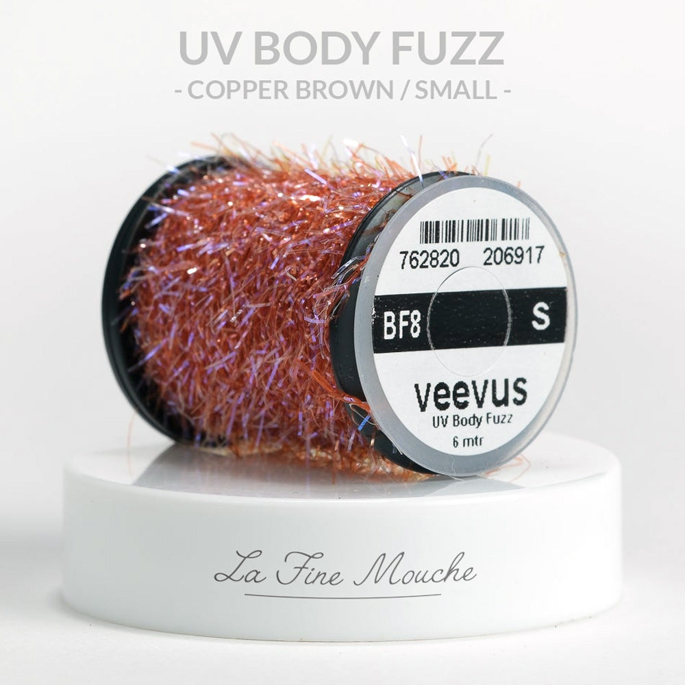 Veevus UV Body Fuzz Small Copper Brown