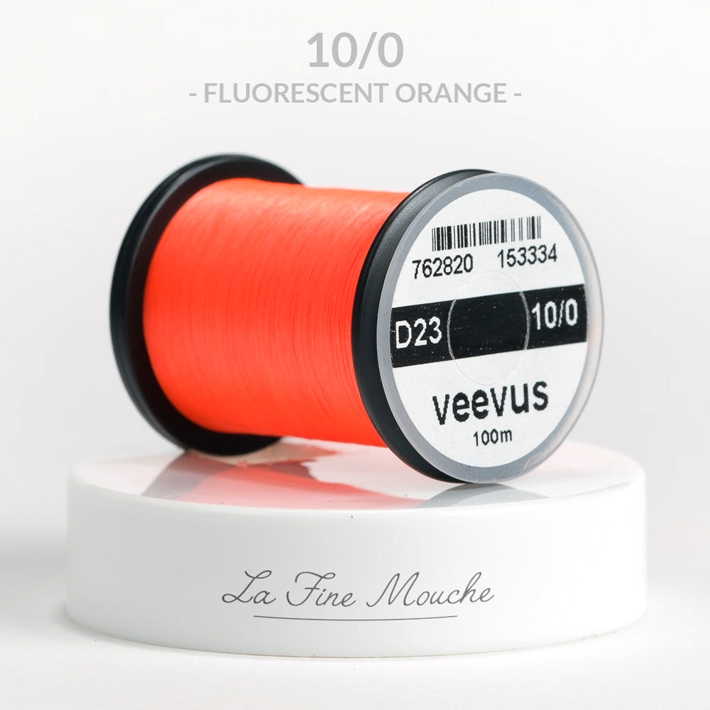 Veevus 10/0 Fly Tying Thread - 24 colors - 100m