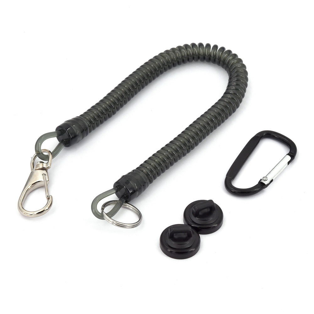 Kit pour épuisette : Cordon spirale + Aimant
