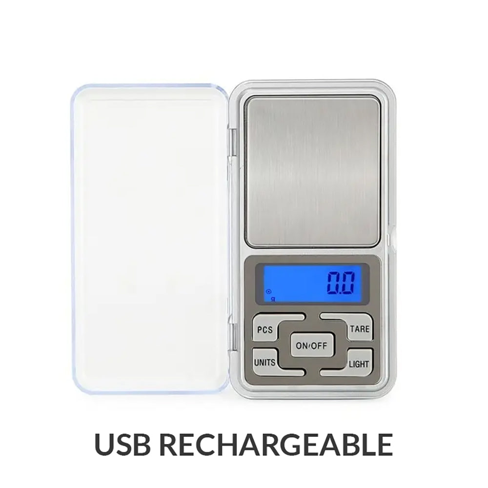 USB Rechargeable Precision Digital Scale 0.01 g / 100 g