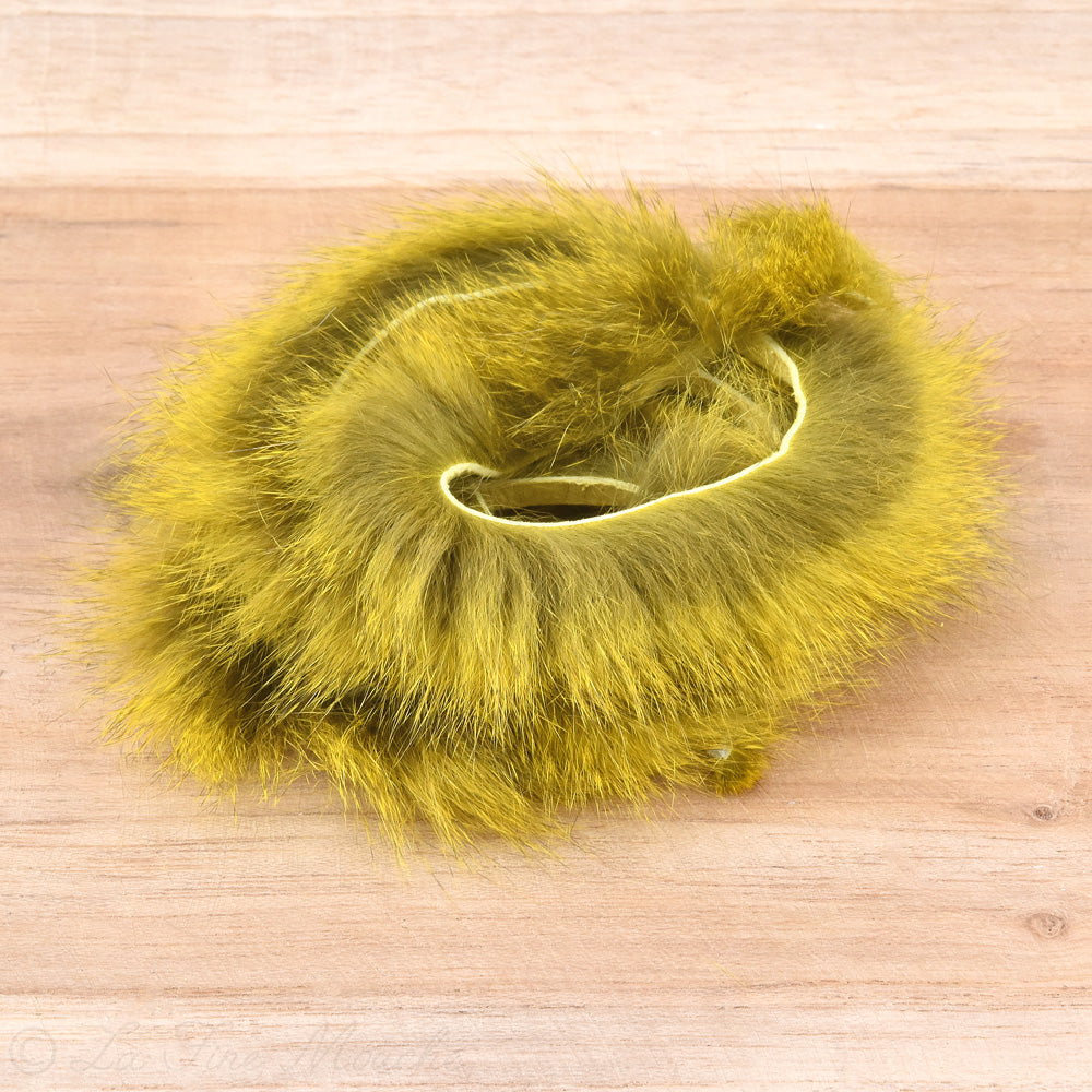 Bandelette d'écureuil gris 3mm - 60cm - 5 Couleurs