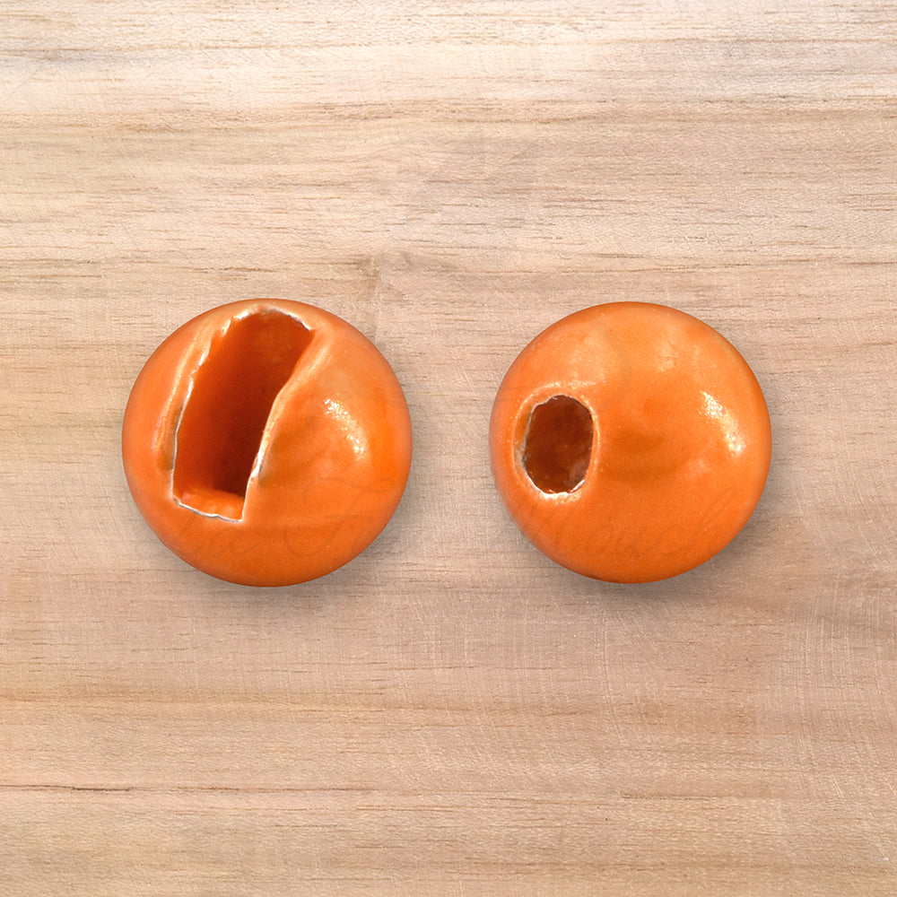 Billes Fendues en Tungstène ORANGE métallique - Slotted