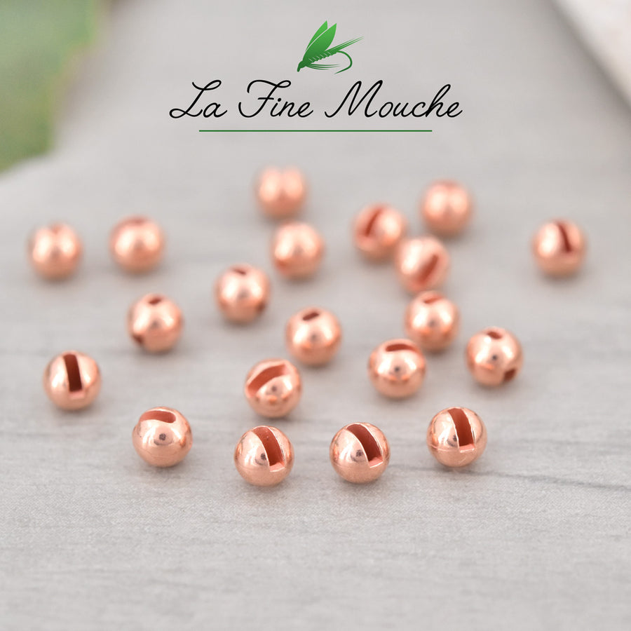 25 Billes In Ottone Da 4,7mm Per Montaggio Mosche - Fly Tying Per Trota