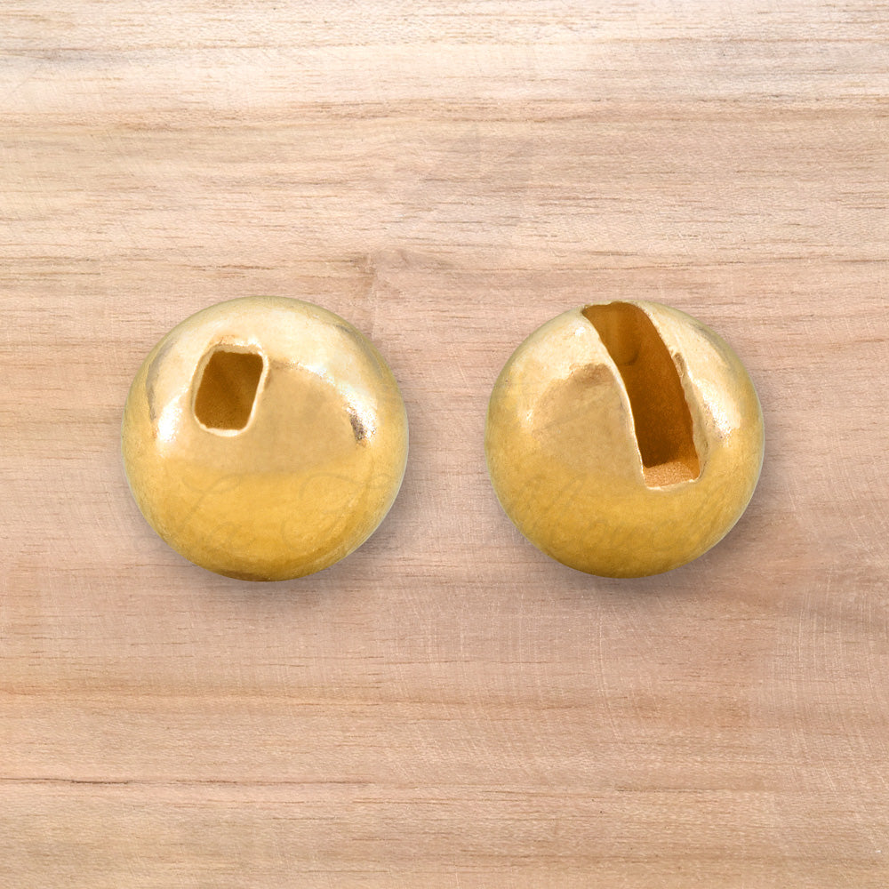 Billes Fendues en Tungstène - Or - 20pcs