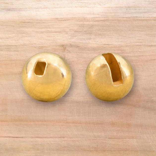 Billes Fendues en Tungstène - Or - 20pcs