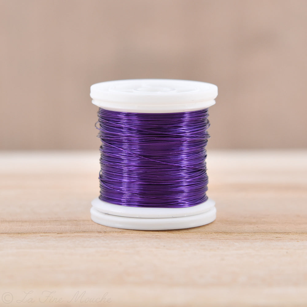 Colored Copper Wire 0.10mm or 0.20mm for Fly Tying