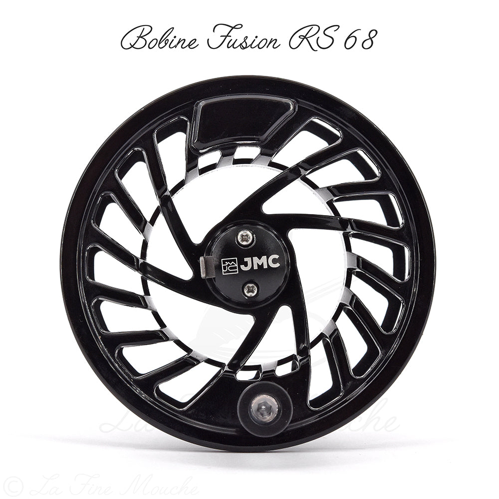 Fusion RS 36 or 68 Aluminum Fly Reel – JMC (Silver)