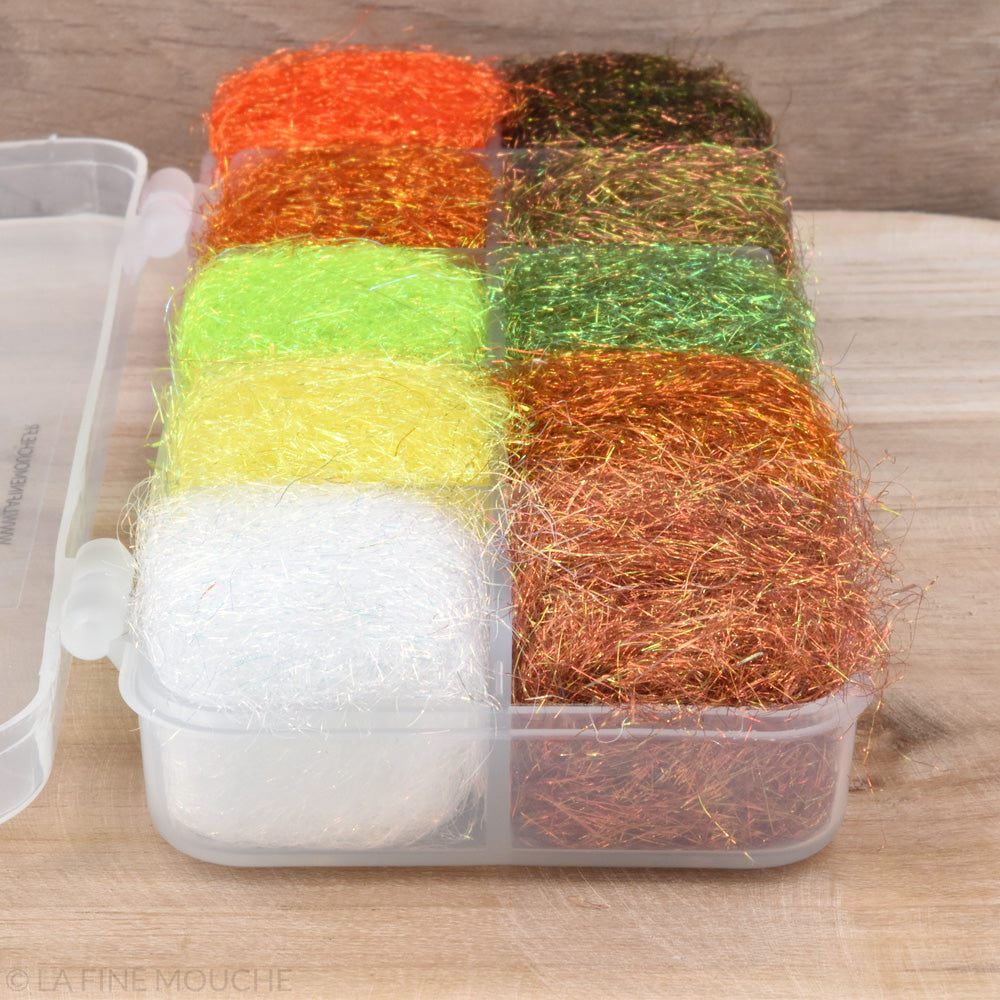 Boîte distributrice de Dubbing Synthétique "Fine Diamond" - 10 Couleurs