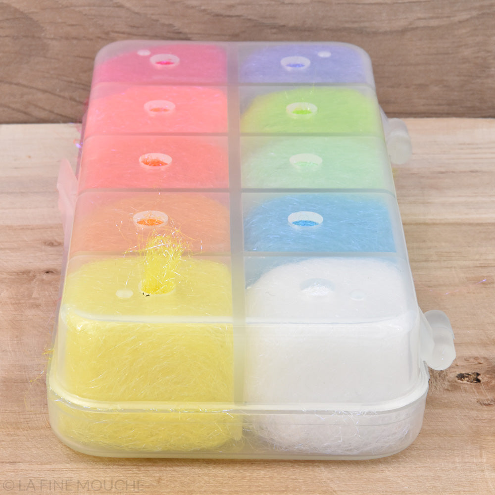 Boîte distributrice de Dubbing "UV Ice Bright" - 10 Couleurs