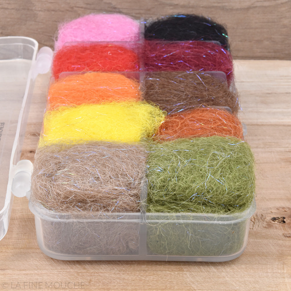 Boîte distributrice de Dubbing "Alpaga Plus" - 10 Couleurs