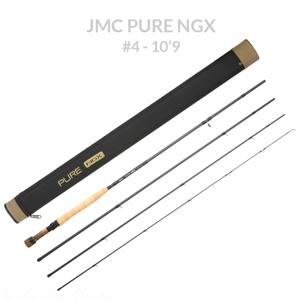 JMC Pure NGX 10'9 #4 Fly Rod - Nano Graphène Euro Nymphing – La Fine Mouche