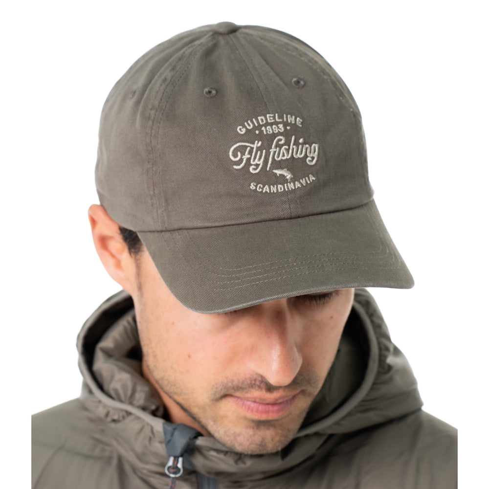 Casquette grise "Fly Fishing Dad Cap" - Guideline