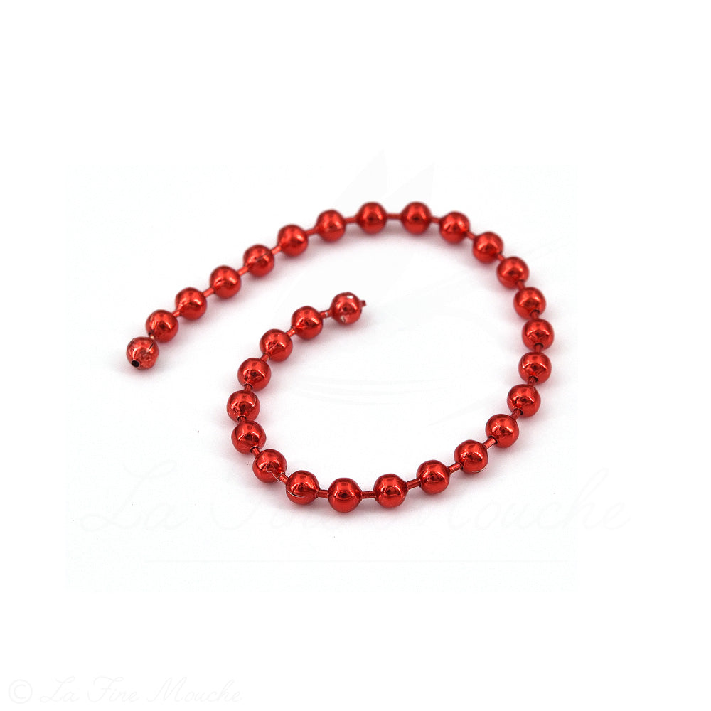 Metal Bead Chain Ø2.5 mm - Fly Tying Eyes & Streamer Weight