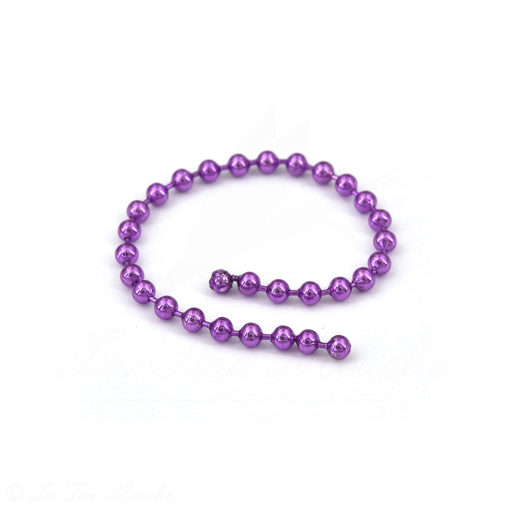 Metal Bead Chain Ø2.5 mm - Fly Tying Eyes & Streamer Weight