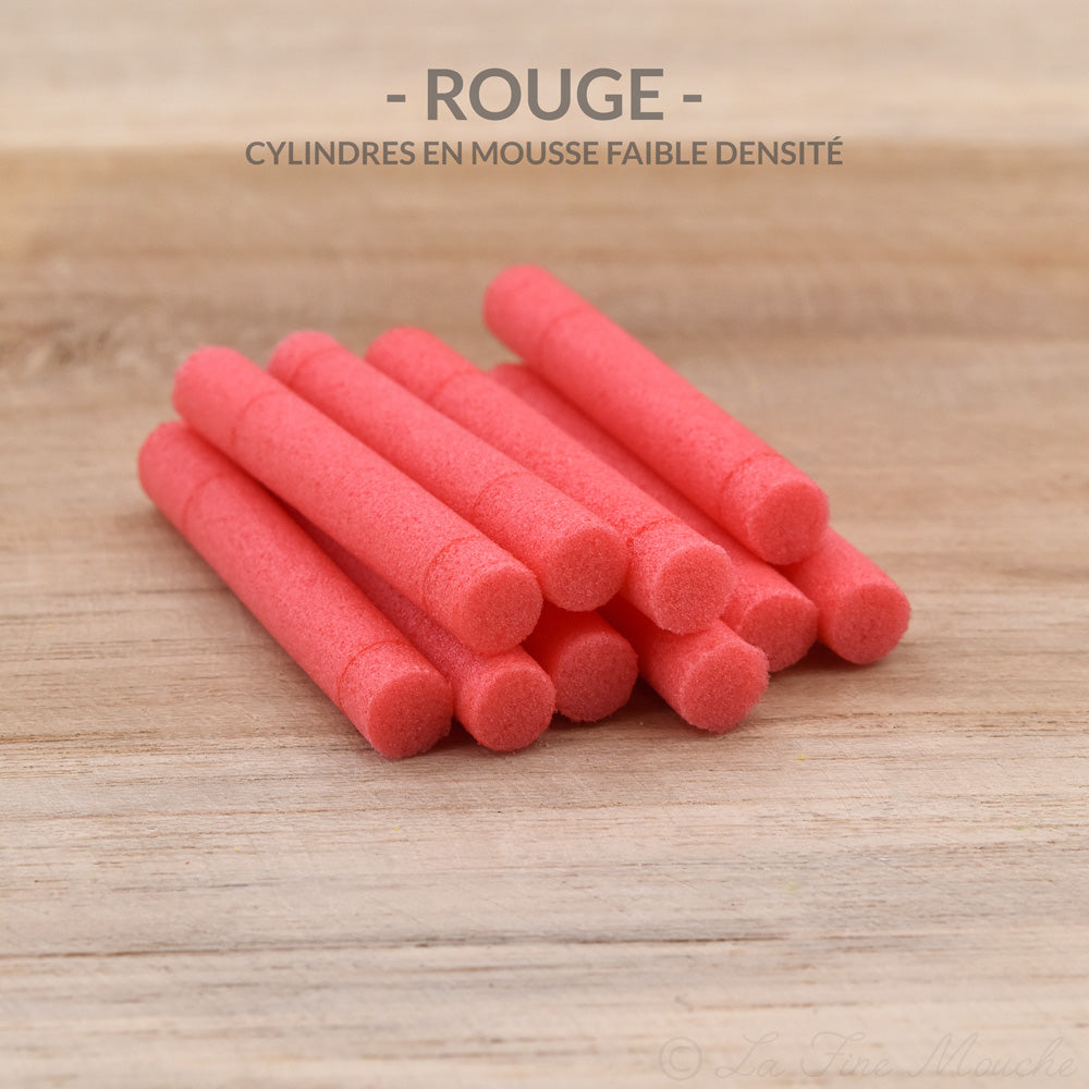 Low Density Foam Cylinder - Boobie Eyes - 4mm, 5mm, 6mm, 7mm, 8mm et 10mm