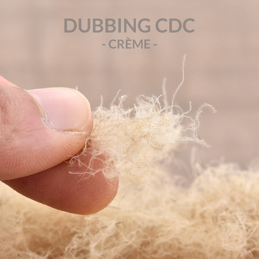 Dubbing CDC - Cul de Canard - 0.5g - 5 Couleurs