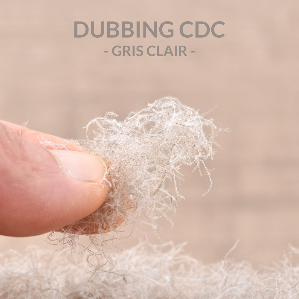 Dubbing CDC - Cul de Canard - 0.5g - 5 Couleurs