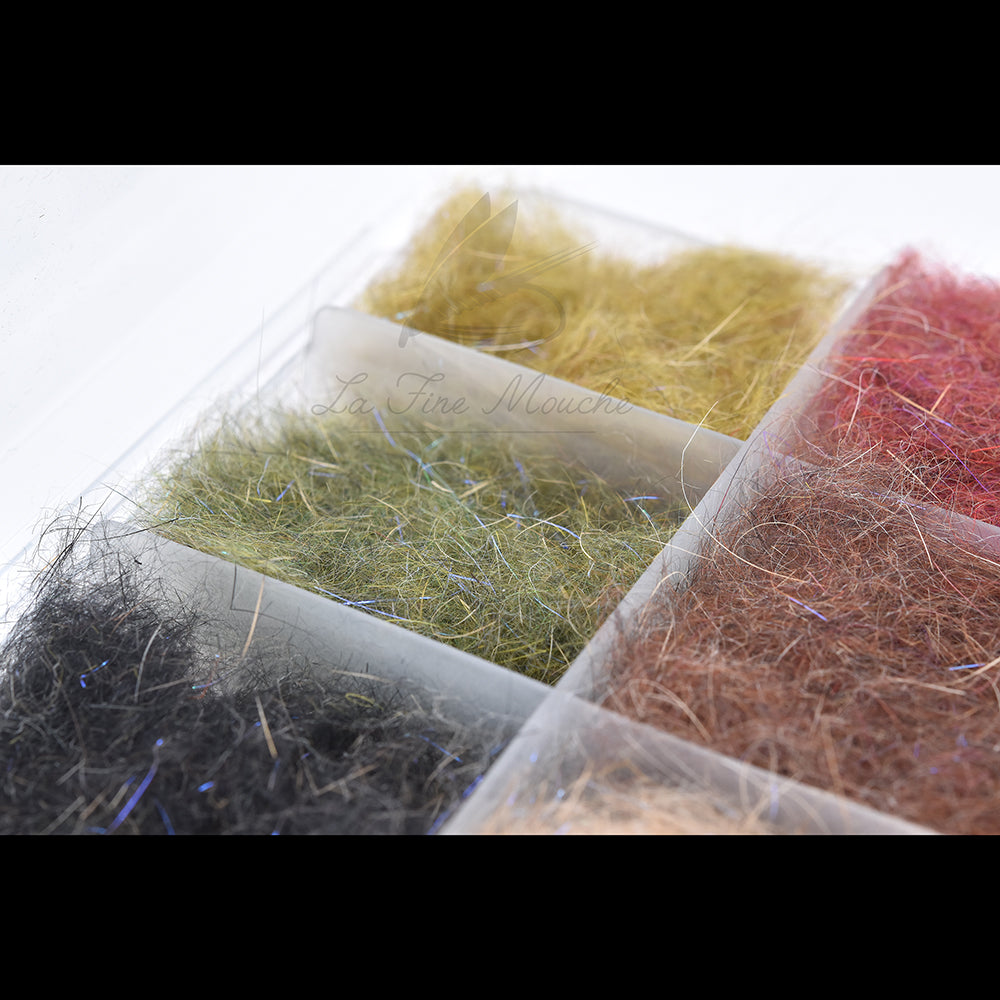 Scatola dispenser di Dubbing Hare Plus (lepre) - Devaux