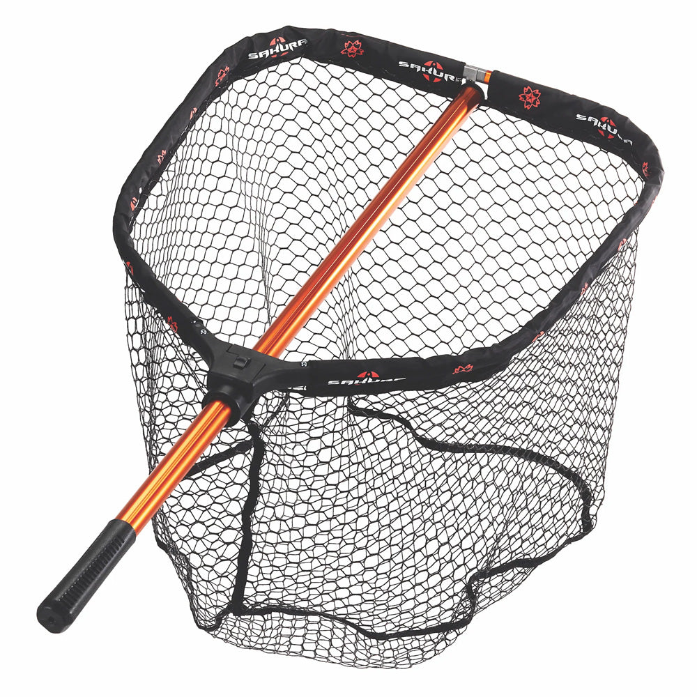 Épuisette légère, pliante et flottante pour réservoir - SAKURA