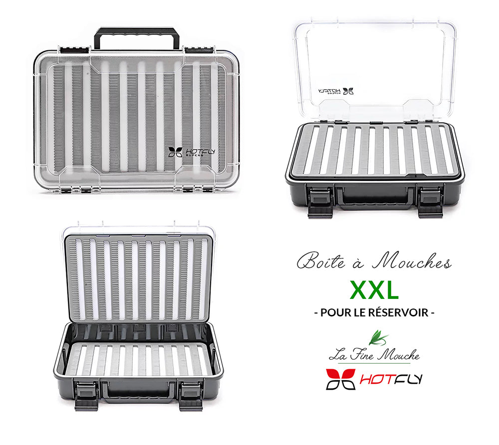 Boîte à Mouches étanche XXL pour le Réservoir - 1290 Mouches