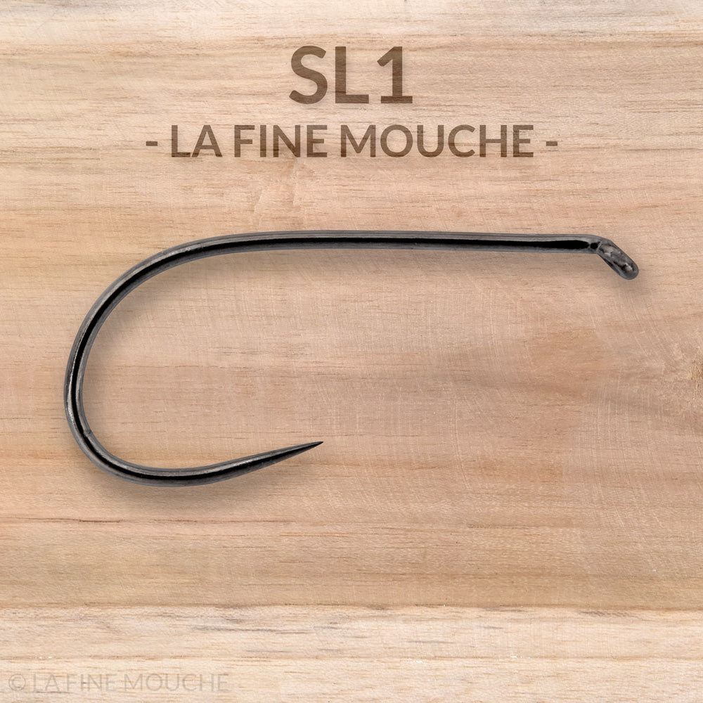 Hameçons SL1 – Fin de Fer pour Mouches Sèches (x25)