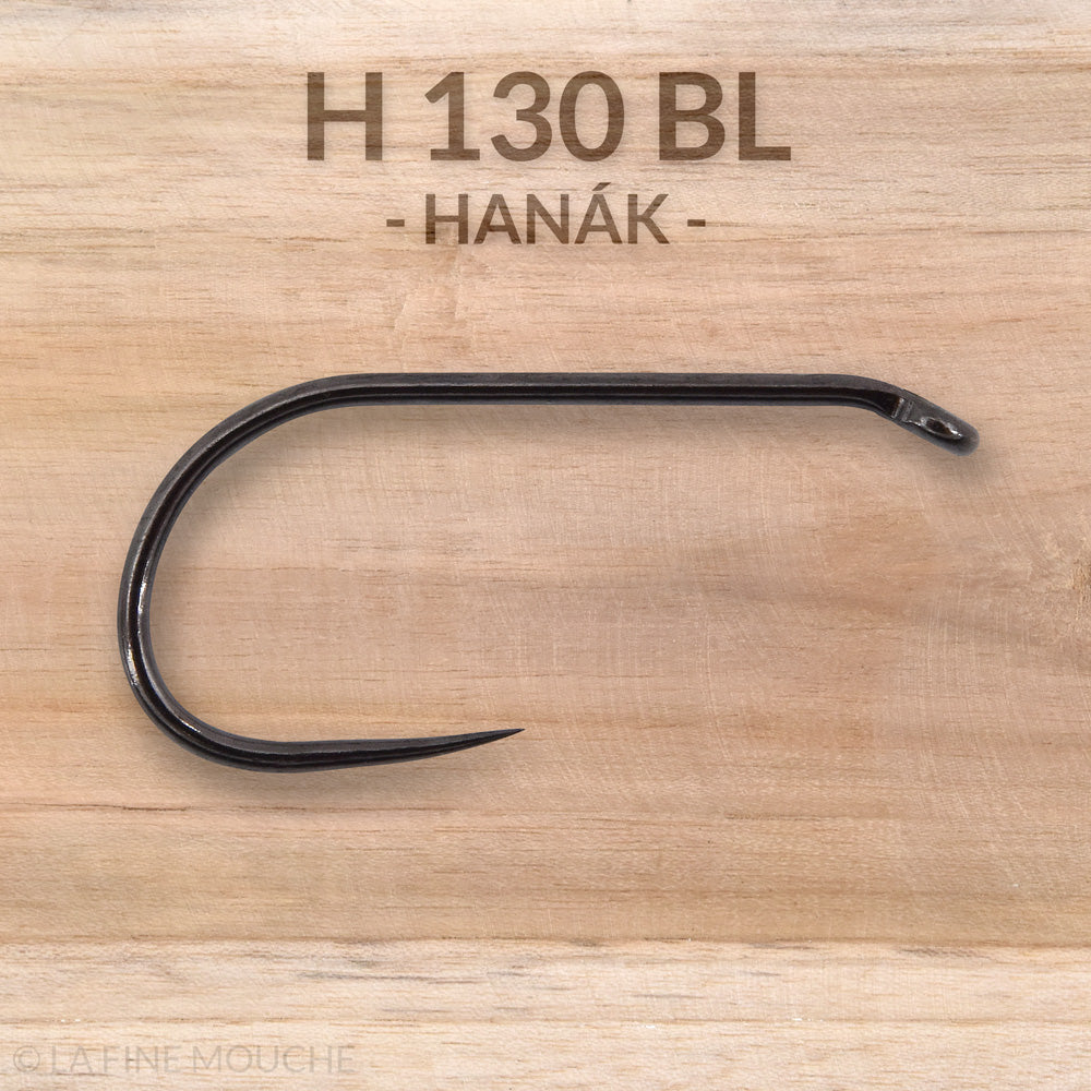 Fin Fer Hameçons H 130 BL HANÁK x25 - Sèche - Fin de Fer – La Fine Mouche