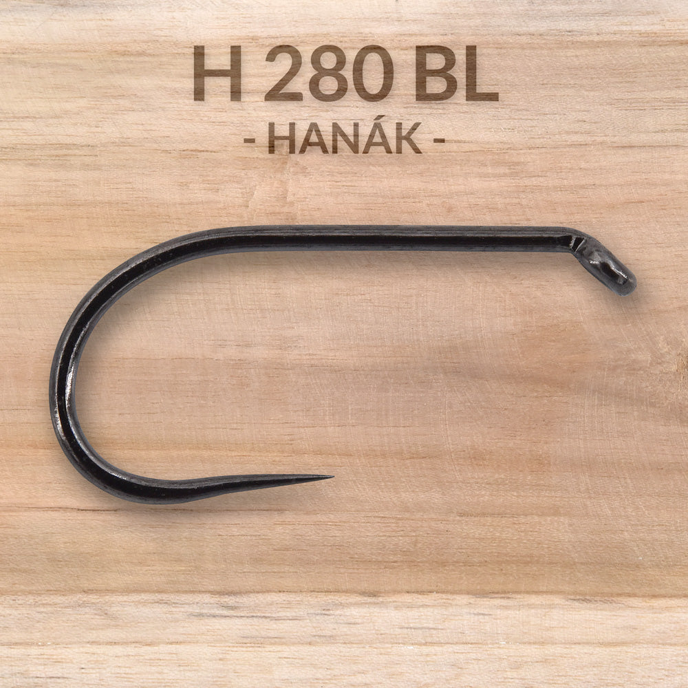 Hameçons HANÁK H 280 BL x25 - Nymphe / Noyée / Streamer