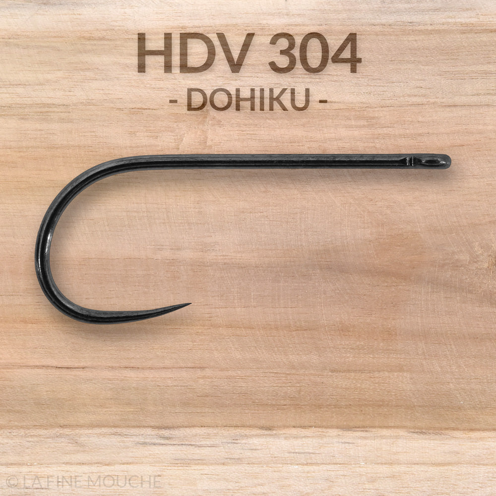 Hameçons HDV 304 Spiders DOHIKU - montage mouche Noyée, Terrestre et Sèche
