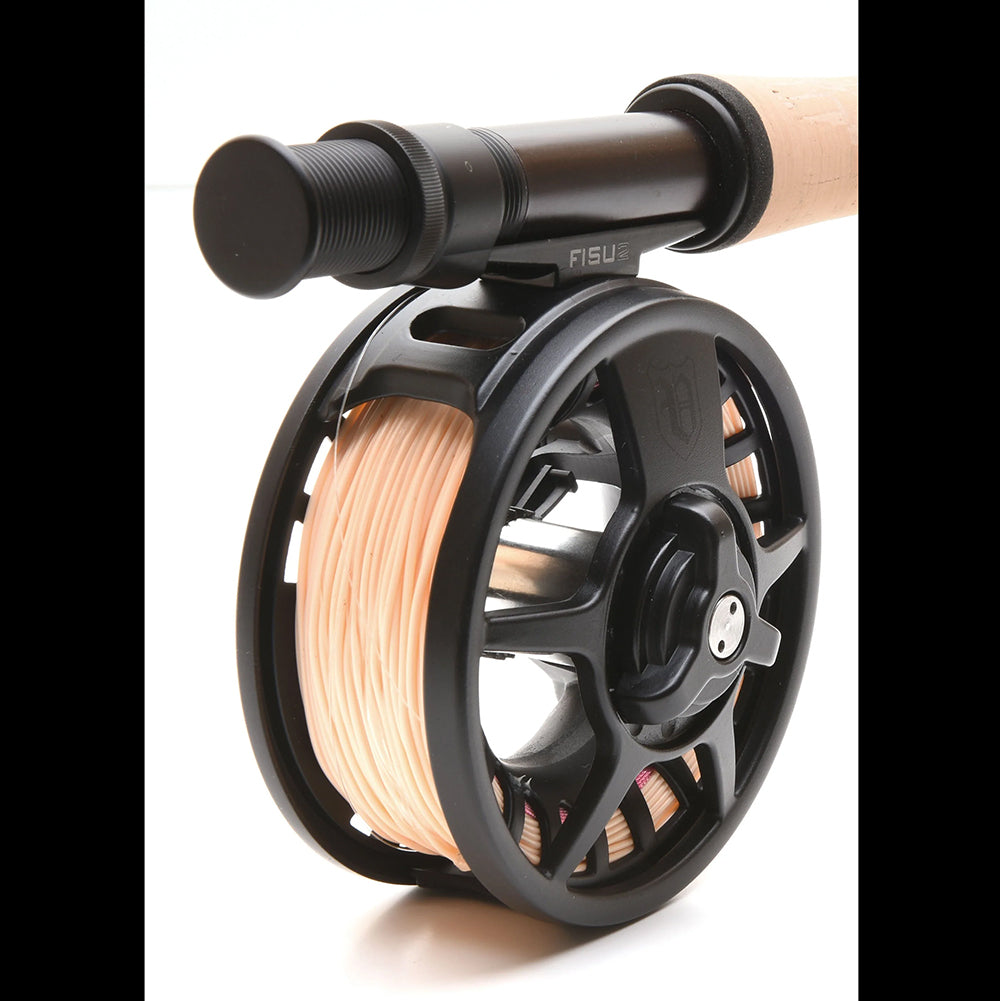 Kit completo Vision Fisu 2 Outfit - Canna, Coda di topo, Mulinello e Backing