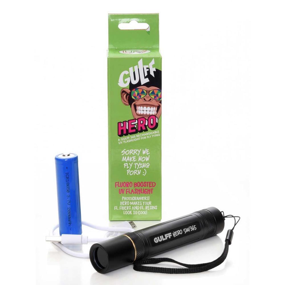 Lampe UV GULFF Hero rechargeable - 365nm / 5 watts