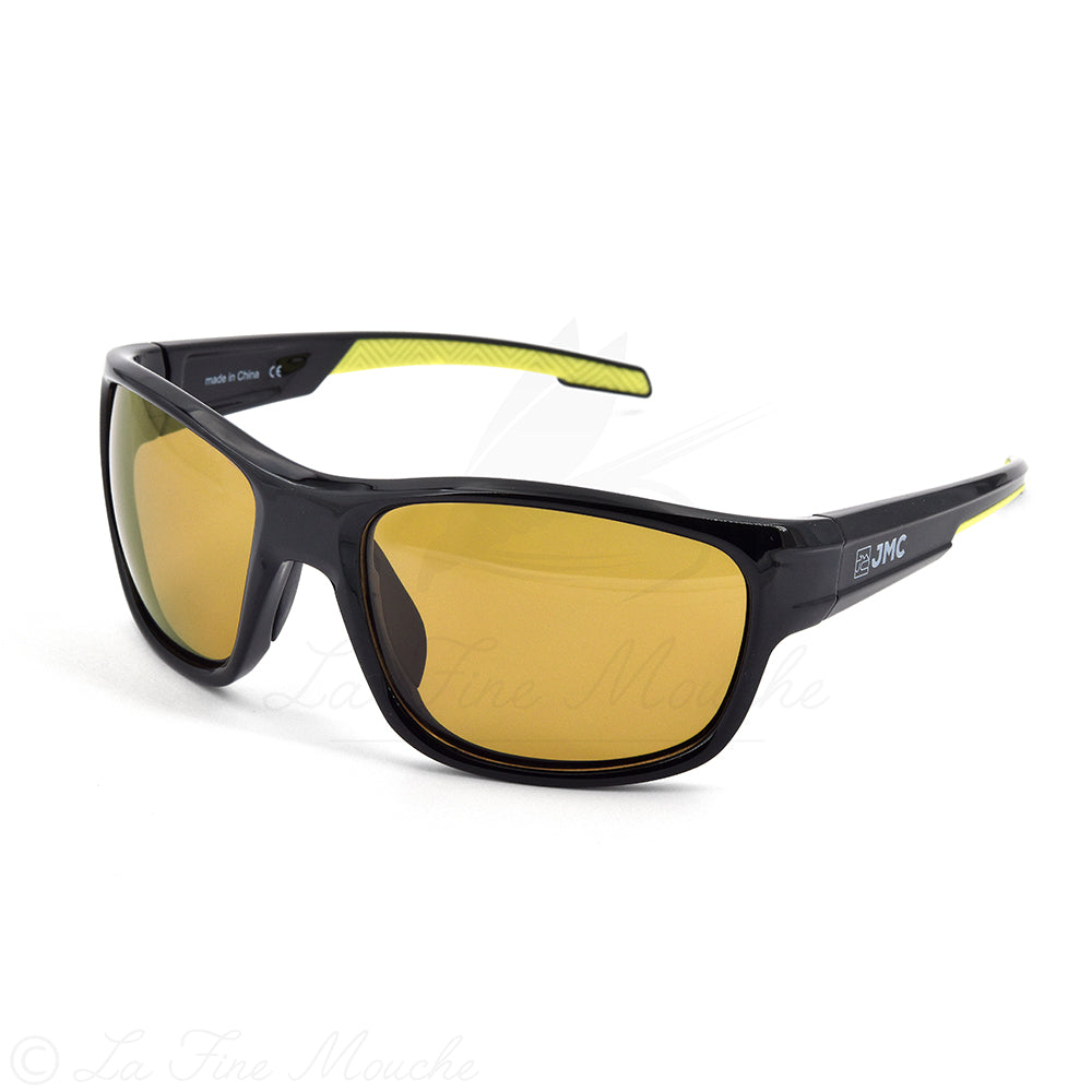 Lunettes de pêche polarisantes JMC TAC MIROR photochromiques verres jaunes sans miroir