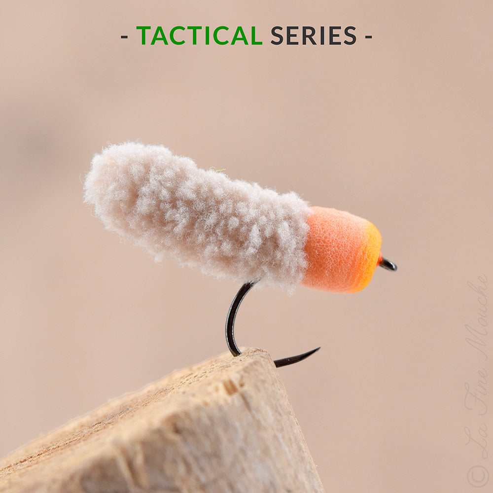 "MOFO" Reservoir Fly - Orange / Cream