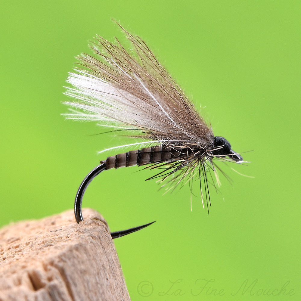Mouche sèche - Peacock Quill CDC Midge