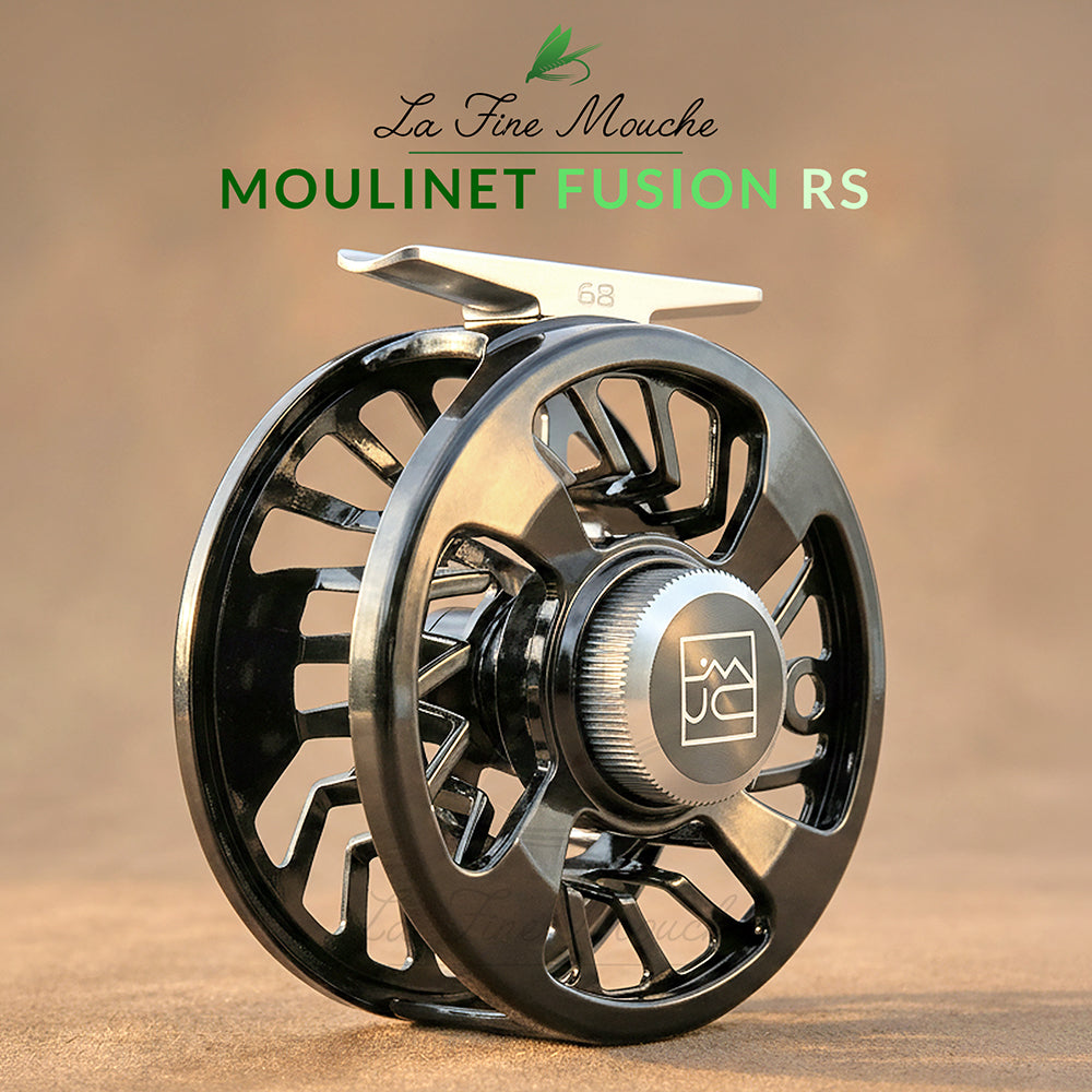 Fusion RS 36 or 68 Aluminum Fly Reel – JMC (Silver)