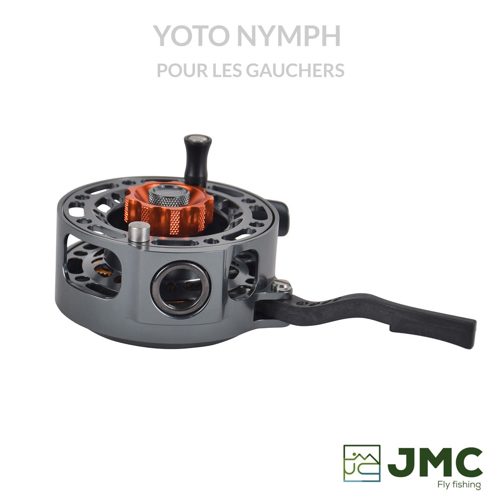 Moulinet YOTO NYMPH - Version Gaucher / Manivelle à droite - JMC