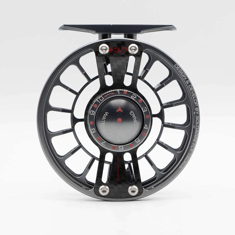 Carrete Tournament MXC Carbon 3/7 Gun Smoke - Soldarini