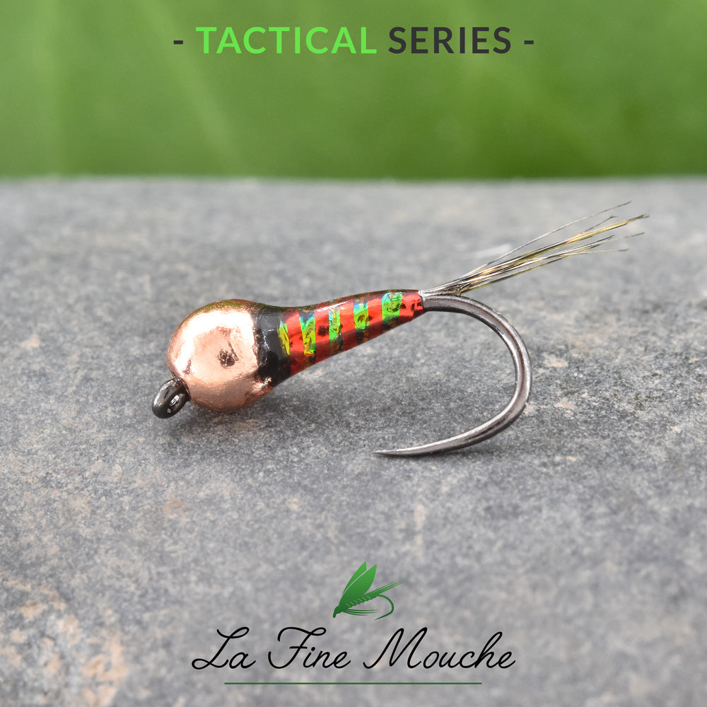 Nymphe Perdigone INFERNO - TACTICAL SERIES - Bille Cuivre