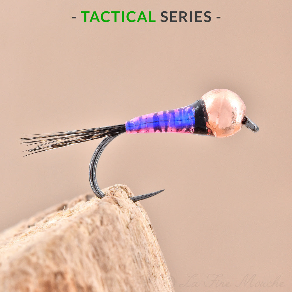Nymphe Perdigone Purple Queen - TACTICAL SERIES - Bille Cuivre