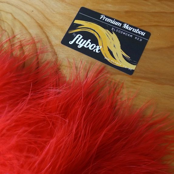 Marabou Premium - Flybox - 12 Piume di Marabou