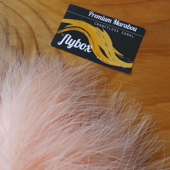 Marabou Premium - Flybox - 12 Piume di Marabou