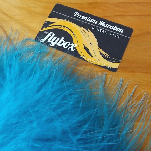 Marabou Premium - Flybox - 12 Piume di Marabou