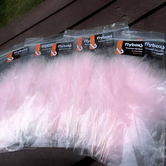 Marabou Premium - Flybox - 12 Piume di Marabou